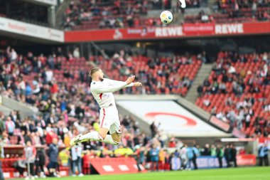 Kolej, Almanya - 4 Mayıs 2024: 1 numaralı Bundesliga maçı. FC Koeln, Rhein Enerji Stadyumu 'nda Freiburg' a karşı.