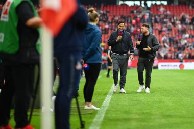 Kolej, Almanya - 4 Mayıs 2024: 1 numaralı Bundesliga maçı. FC Koeln, Rhein Enerji Stadyumu 'nda Freiburg' a karşı.