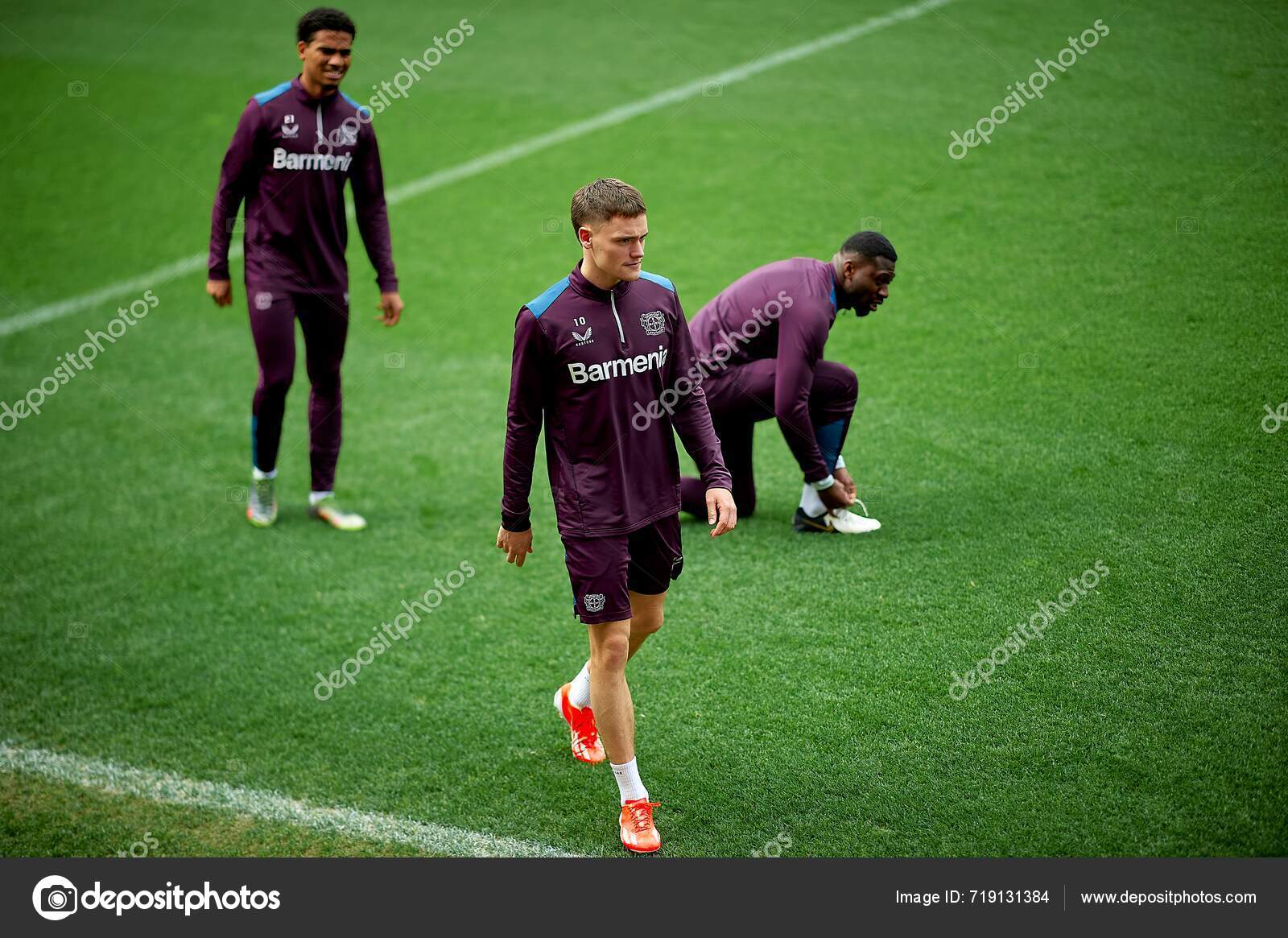 Leverkusen Alemanha Maio 2024 Florian Wirtz Pré Jogo Uefa Europa — Foto