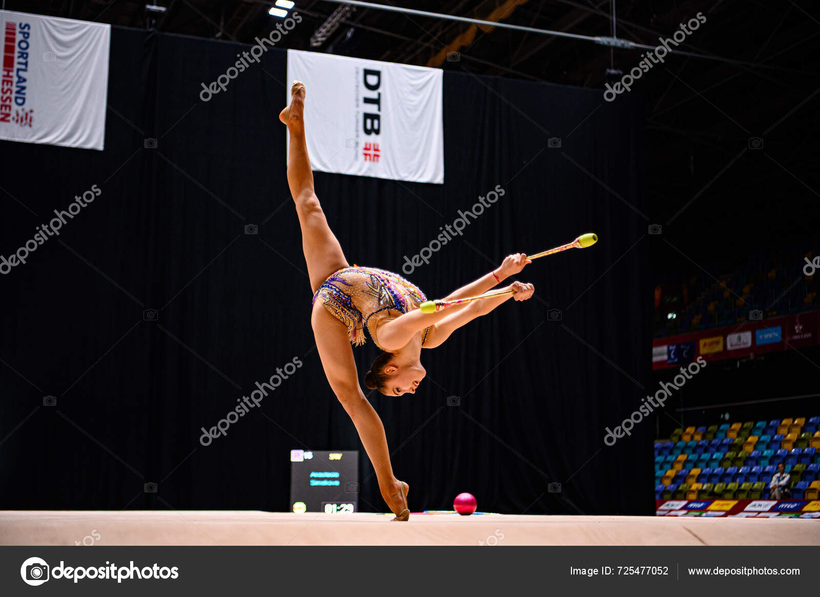 Frankfurt Germany Sofia Rosenberg Die Finals 2024 Rhythmic Gymnastics