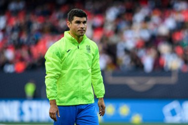 NUREMBERG, GERMANY - 3 Haziran 2024: Max Morlock Stadyumu 'nda Alman-Ukrayna dostluk maçı