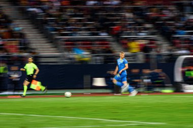 NUREMBERG, GERMANY - 3 Haziran 2024: Max Morlock Stadyumu 'nda Alman-Ukrayna dostluk maçı