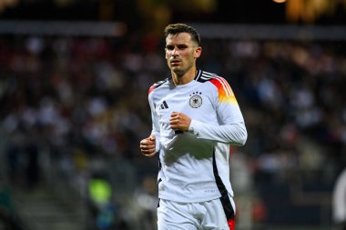 NUREMBERG, GERMANY - 3 Haziran 2024: Max Morlock Stadyumu 'nda Alman-Ukrayna dostluk maçı