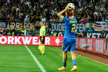 NUREMBERG, GERMANY - 3 Haziran 2024: Max Morlock Stadyumu 'nda Alman-Ukrayna dostluk maçı