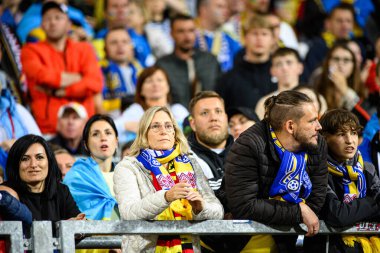 NUREMBERG, GERMANY - 3 Haziran 2024: Max Morlock Stadyumu 'nda Alman-Ukrayna dostluk maçı