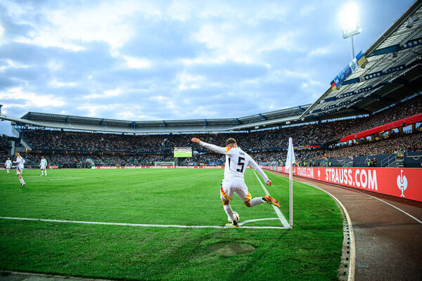 NUREMBERG, GERMANY - 3 JUNE, 2024: The friendly football match German vs Ukraine at Max Morlock Stadium