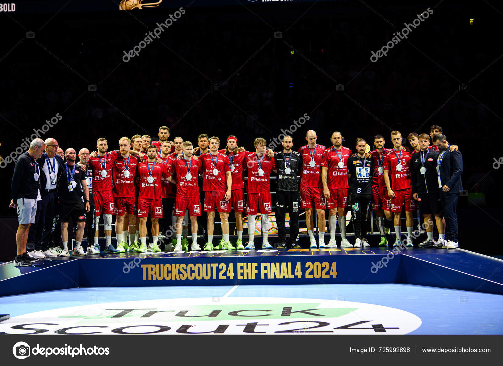 Cologne Alemania Junio 2024 Partido Final Truckscout24 Ehf Final4