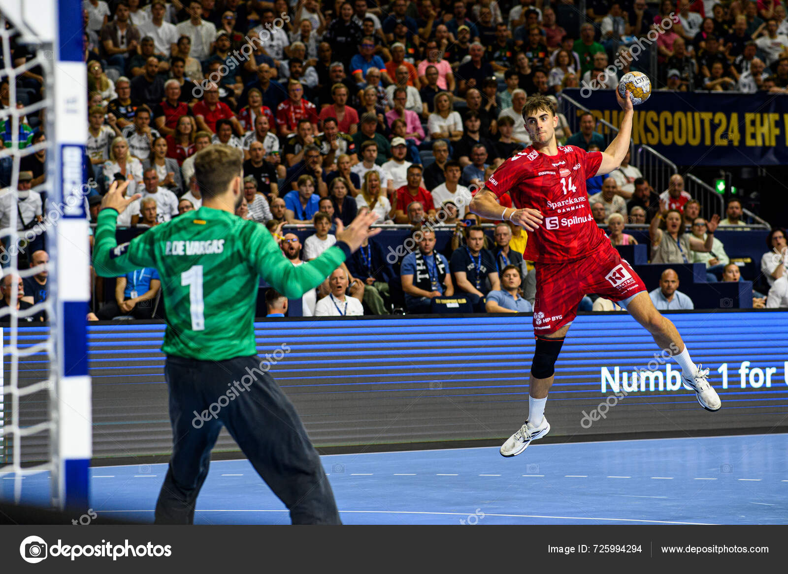 Colônia Alemanha Junho 2024 Mads Hoxer Hangaard Partida Final