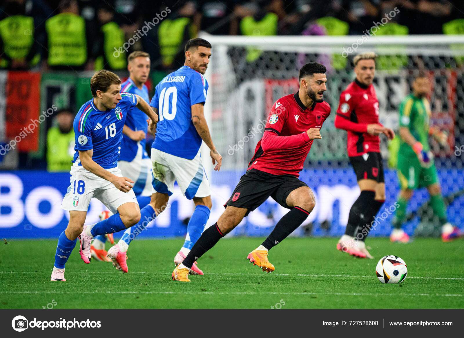 Dortmund Allemagne Juin 2024 Match Football L'euro 2024 Italie Contre