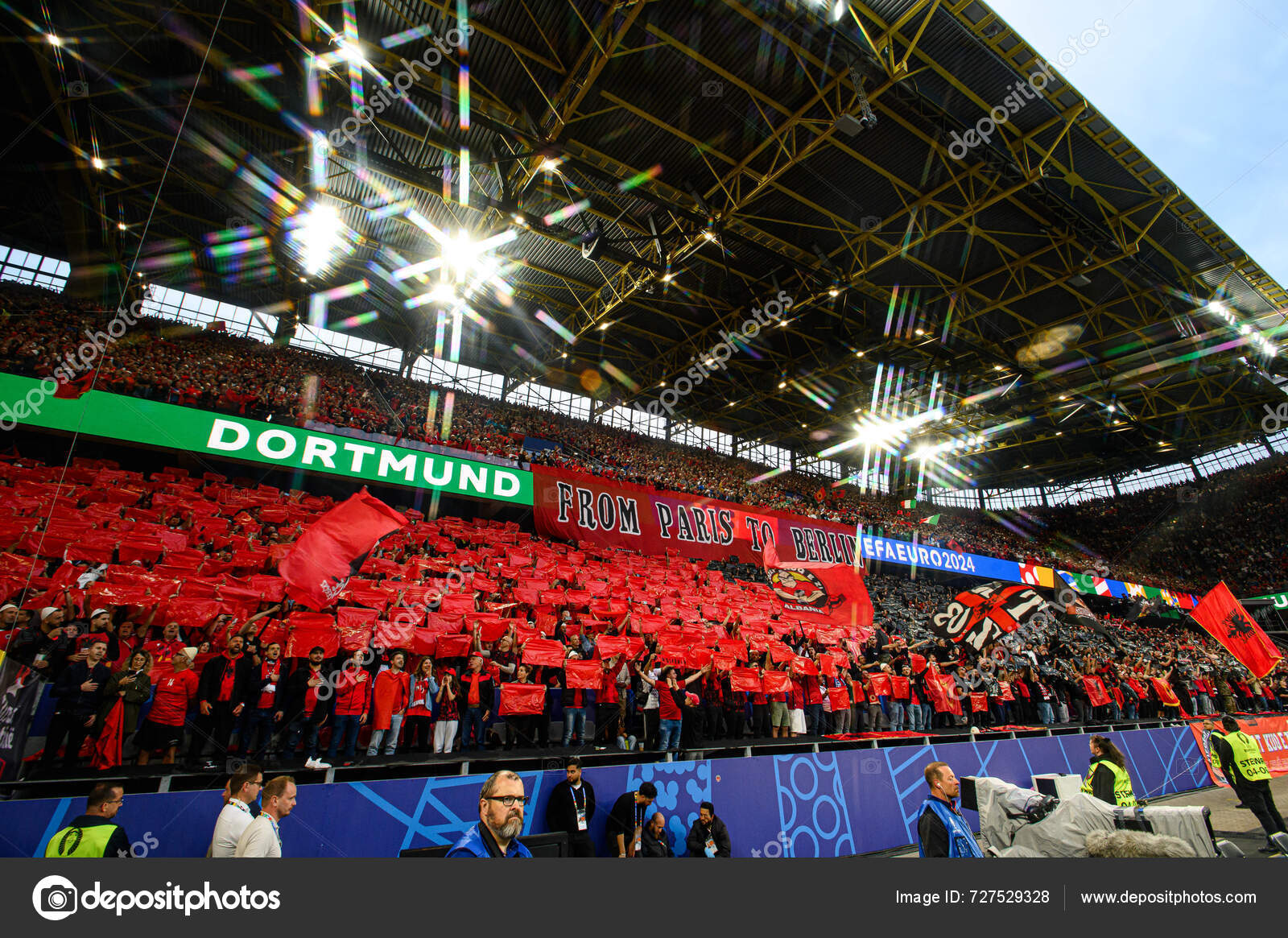 Dortmund Allemagne Juin 2024 Match Football L'euro 2024 Italie Contre