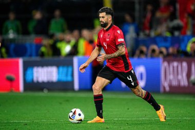 DORTMUND, GERMANY - 16 Haziran 2024: EURO 2024 İtalya-Arnavutluk futbol karşılaşması Signal Iduna Park 'ta