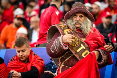 DORTMUND, GERMANY - 16 Haziran 2024: EURO 2024 İtalya-Arnavutluk futbol karşılaşması Signal Iduna Park 'ta