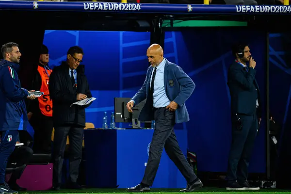 stock image DORTMUND, GERMANY - 16 JUNE, 2024: The football match of EURO 2024 Italy vs. Albania at Signal Iduna Park