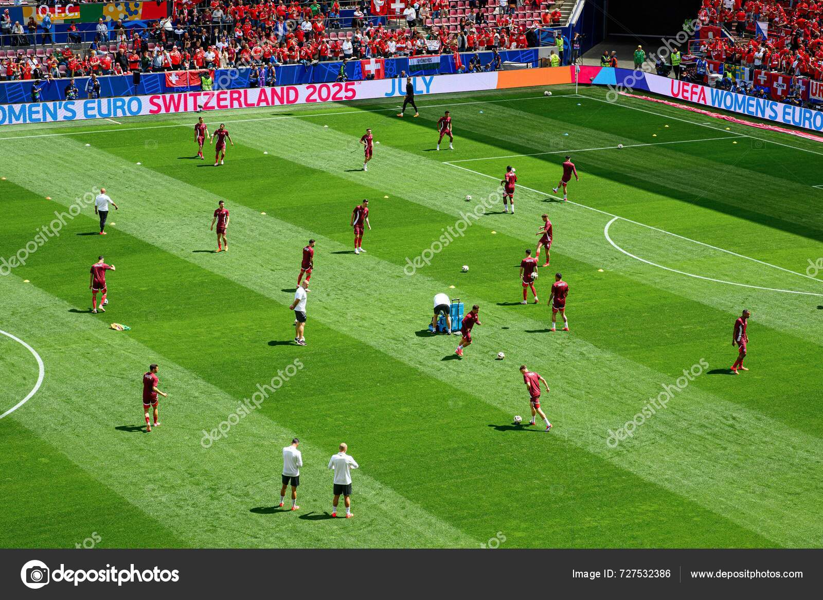 Cologne Allemagne Juin 2024 Match Football L'euro 2024 Rhein Energie