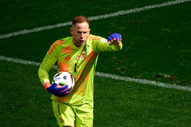 COLOGNE, GERMANY - 15 Haziran 2024: Rhein Enerji Stadyumu 'nda EURO 2024 Macaristan-İsviçre futbol karşılaşması