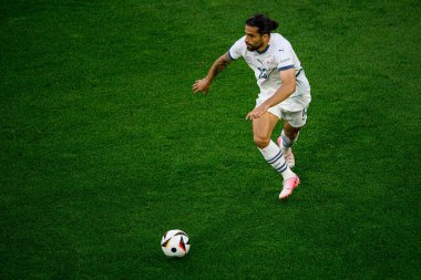 COLOGNE, GERMANY - 19 Haziran 2024: EURO 2024 İskoçya - İsviçre maçı Rhein Enerji Stadyumu 'nda