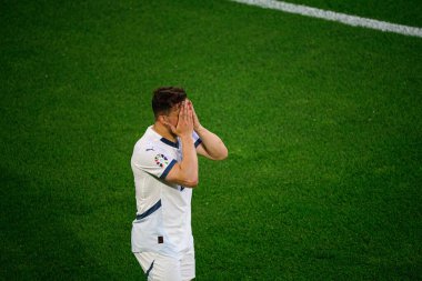 COLOGNE, GERMANY - 19 Haziran 2024: EURO 2024 İskoçya - İsviçre maçı Rhein Enerji Stadyumu 'nda