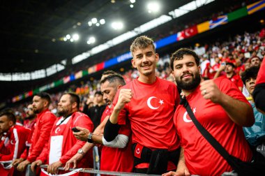 DORTMUND, GERMANY - 18 Haziran 2024: EURO 2024 Türkiye - Gürcistan Signal Iduna Park maçı