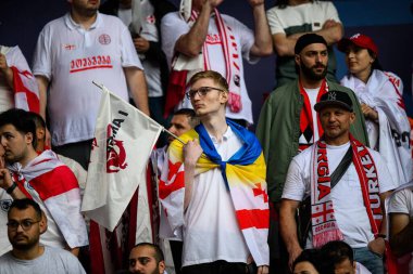 DORTMUND, GERMANY - 18 Haziran 2024: EURO 2024 Türkiye - Gürcistan Signal Iduna Park maçı