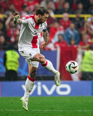 DORTMUND, GERMANY - 18 Haziran 2024: EURO 2024 Türkiye - Gürcistan Signal Iduna Park maçı