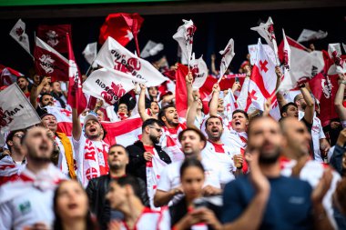 DORTMUND, GERMANY - 18 Haziran 2024: EURO 2024 Türkiye - Gürcistan Signal Iduna Park maçı