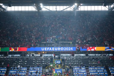 DORTMUND, GERMANY - 18 Haziran 2024: EURO 2024 Türkiye - Gürcistan Signal Iduna Park maçı