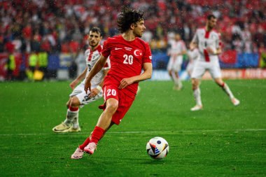 DORTMUND, Almanya - 18 Haziran 2024: EURO 2024 Türkiye - Gürcistan Signal Iduna Par maçı