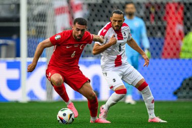 DORTMUND, GERMANY - 19 Haziran 2024: EURO 2024 Türkiye - Gürcistan Signal Iduna Park maçı