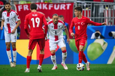 DORTMUND, Almanya - 18 Haziran 2024: EURO 2024 Türkiye - Gürcistan Signal Iduna Par maçı