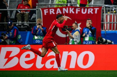 DORTMUND, GERMANY - 19 Haziran 2024: EURO 2024 Türkiye - Gürcistan Signal Iduna Park maçı