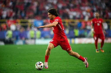 DORTMUND, Almanya - 18 Haziran 2024: EURO 2024 Türkiye - Gürcistan Signal Iduna Par maçı