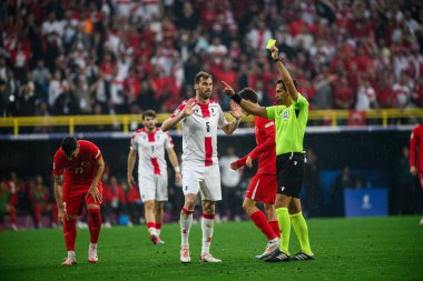 DORTMUND, GERMANY - 19 Haziran 2024: EURO 2024 Türkiye - Gürcistan Signal Iduna Park maçı