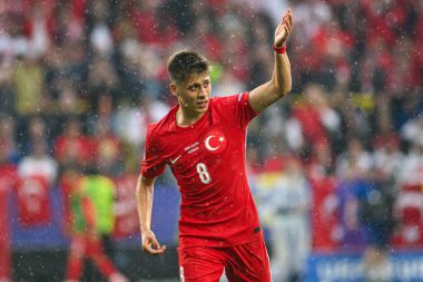 DORTMUND, Almanya - 18 Haziran 2024: EURO 2024 Türkiye - Gürcistan Signal Iduna Par maçı
