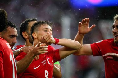 DORTMUND, Almanya - 18 Haziran 2024: EURO 2024 Türkiye - Gürcistan Signal Iduna Par maçı
