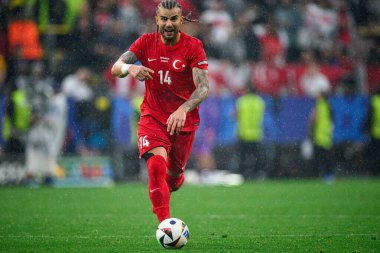 DORTMUND, Almanya - 18 Haziran 2024: EURO 2024 Türkiye - Gürcistan Signal Iduna Par maçı