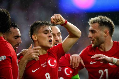 DORTMUND, Almanya - 18 Haziran 2024: EURO 2024 Türkiye - Gürcistan Signal Iduna Par maçı