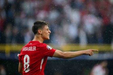 DORTMUND, Almanya - 18 Haziran 2024: EURO 2024 Türkiye - Gürcistan Signal Iduna Par maçı