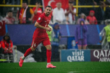 DORTMUND, Almanya - 18 Haziran 2024: EURO 2024 Türkiye - Gürcistan Signal Iduna Par maçı