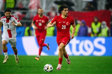 DORTMUND, Almanya - 18 Haziran 2024: EURO 2024 Türkiye - Gürcistan Signal Iduna Par maçı