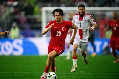 DORTMUND, Almanya - 18 Haziran 2024: EURO 2024 Türkiye - Gürcistan Signal Iduna Par maçı