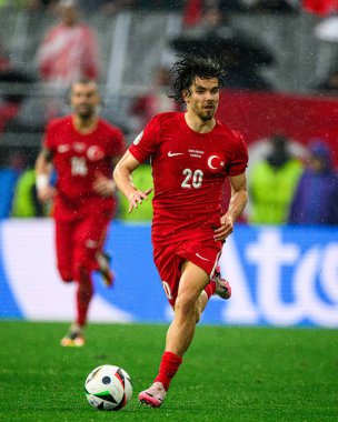 DORTMUND, Almanya - 18 Haziran 2024: EURO 2024 Türkiye - Gürcistan Signal Iduna Par maçı