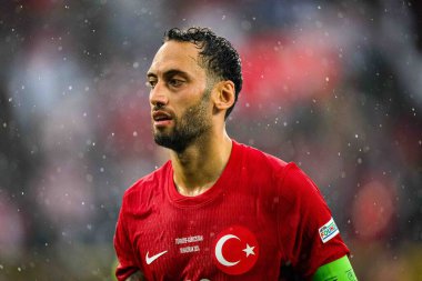 DORTMUND, Almanya - 18 Haziran 2024: EURO 2024 Türkiye - Gürcistan Signal Iduna Par maçı