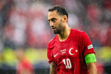 DORTMUND, Almanya - 18 Haziran 2024: EURO 2024 Türkiye - Gürcistan Signal Iduna Par maçı