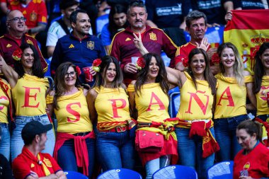 GELSENKIRCHEN, ALMANY - 20 HAZİRAN, 2024: EURO 2024 İspanya, Veltins Arena 'da İtalya' ya karşı.