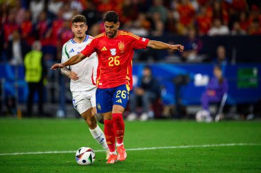 GELSENKIRCHEN, GERMANY - 20 Haziran 2024: Ayoze Perez, EURO 2024 İspanya - İtalya Veltins Arena maçı
