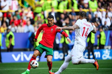 DORTMUND, GERMANY - 22 Haziran 2024: EURO 2024 Türkiye - Portekiz Signal Iduna Park maçı