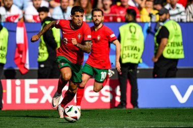 DORTMUND, GERMANY - 22 Haziran 2024: EURO 2024 Türkiye - Portekiz Signal Iduna Park maçı