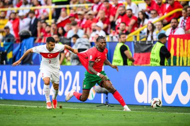 DORTMUND, GERMANY - 22 Haziran 2024: EURO 2024 Türkiye - Portekiz Signal Iduna Park maçı