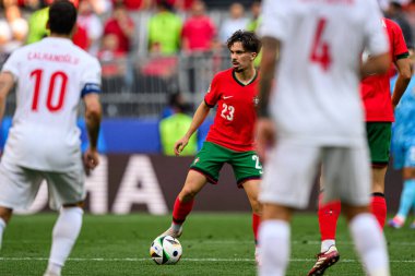 DORTMUND, GERMANY - 22 Haziran 2024: EURO 2024 Türkiye - Portekiz Signal Iduna Park maçı