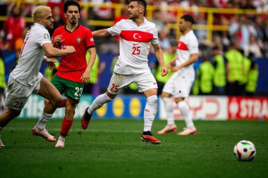 DORTMUND, GERMANY - 22 Haziran 2024: EURO 2024 Türkiye - Portekiz Signal Iduna Park maçı